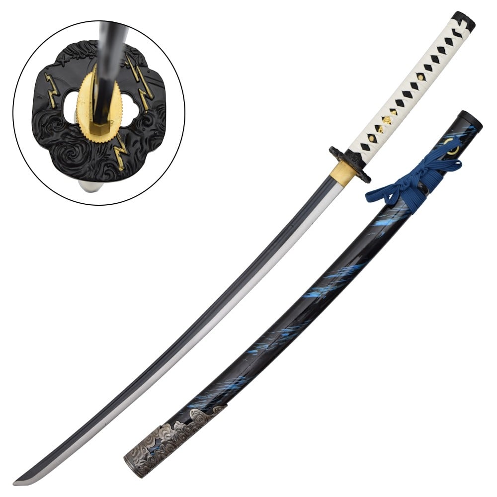 Katana blu Sakai di Jin - Ghost of Tsushima