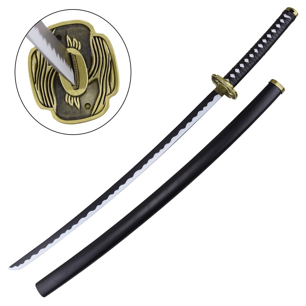 Katana ornamentale di Chihiro Rokuhira dalla serie Kagurabachi