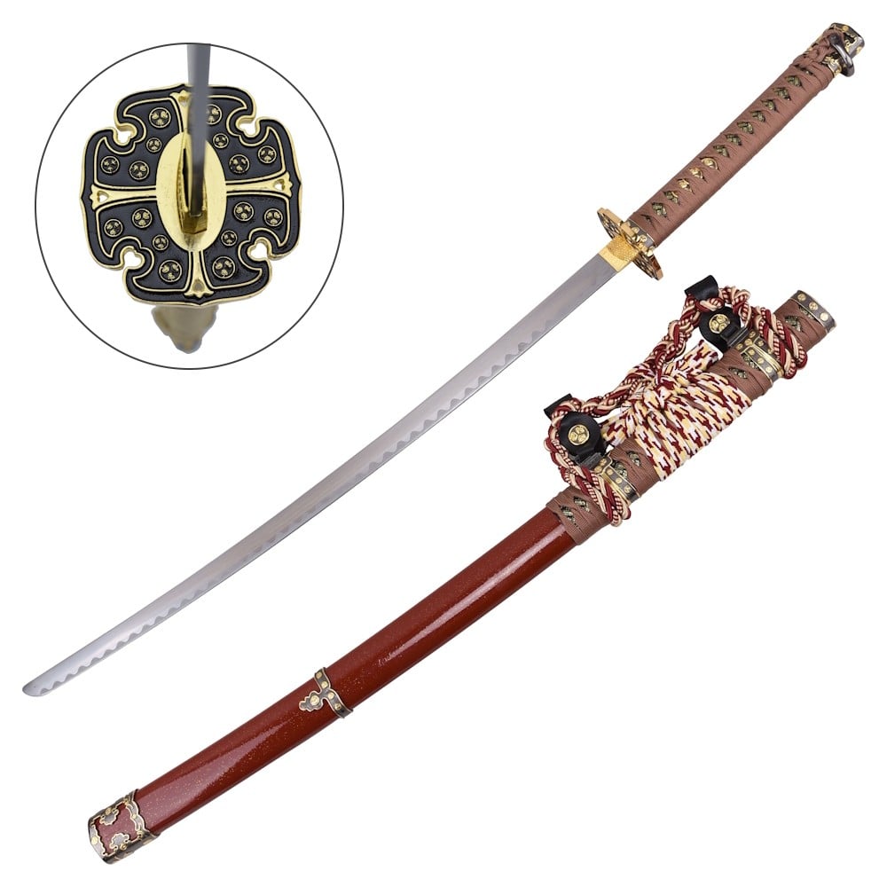 Katana ornamentale ispirata alle katane tradizionali giapponesi