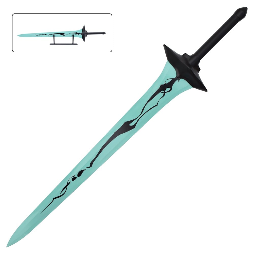 Spada ornamentale ispirata alla Demon King's Longsword di Jinwoo (Solo Leveling)