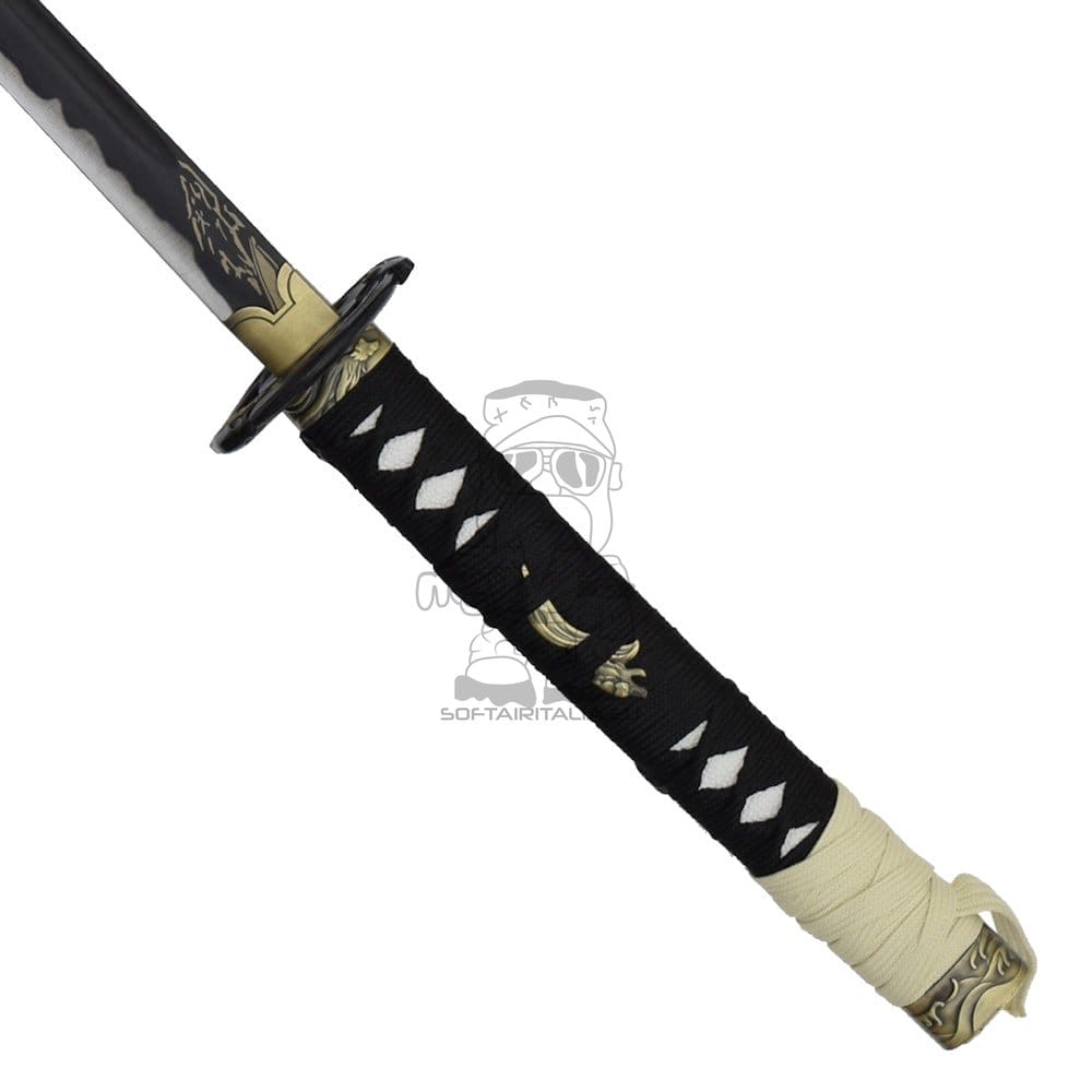 Katana ornamentale ispirata alla Wolf Blade di Atsu serie Ghost of Yotei