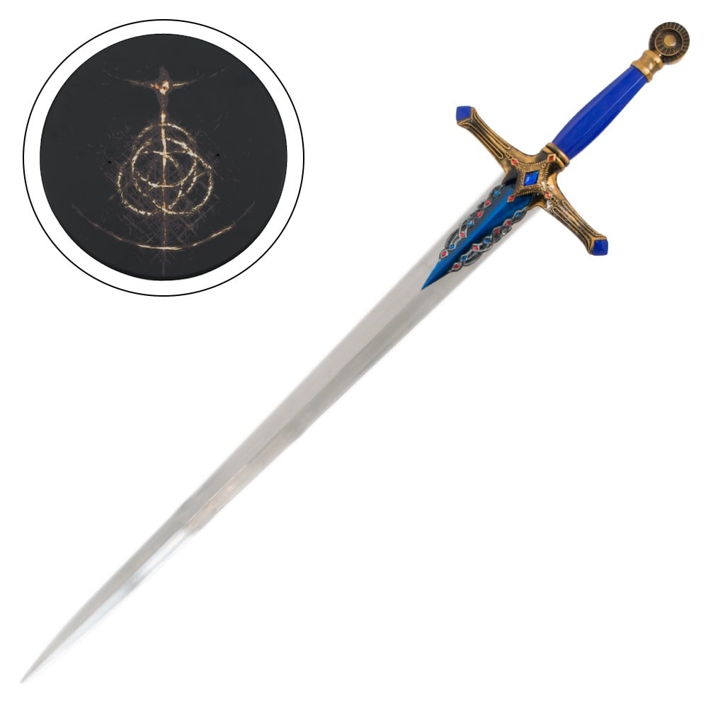 Spada ornamentale ispirata alla spada dei Carian Knights serie Elden Ring