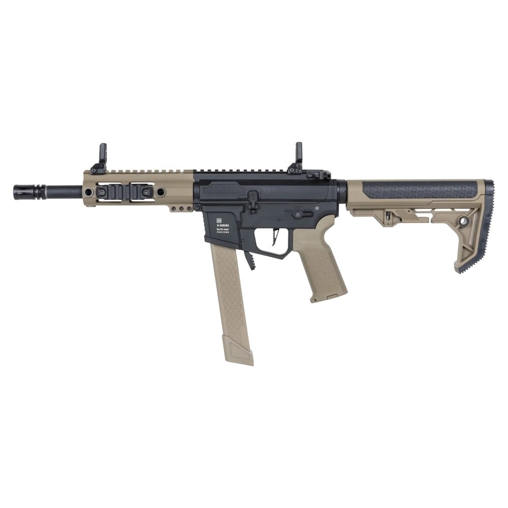 Fucile elettrico SA-FX01 Flex Light Ops Stock HAL ETU Gen.2 Half-Tan di SPECNA ARMS