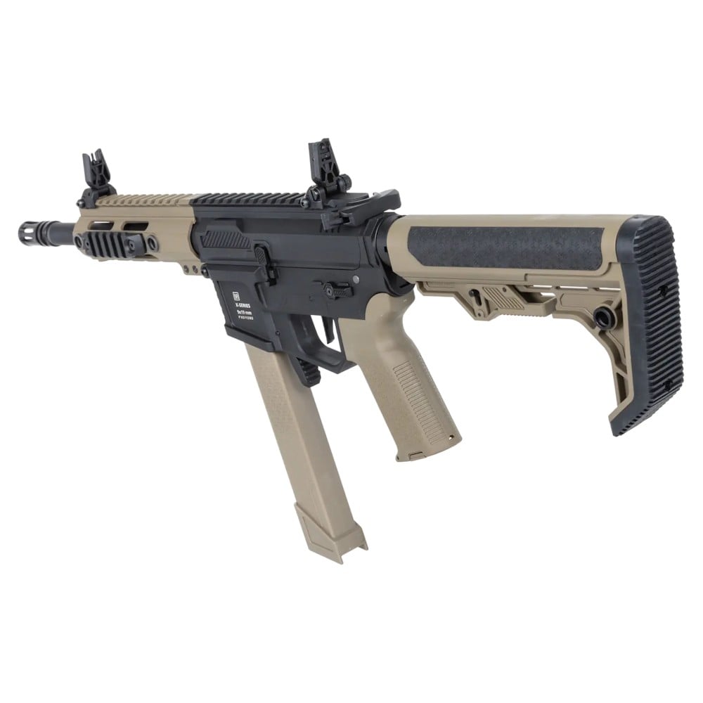 Fucile elettrico SA-FX01 Flex Light Ops Stock HAL ETU Gen.2 Half-Tan di SPECNA ARMS