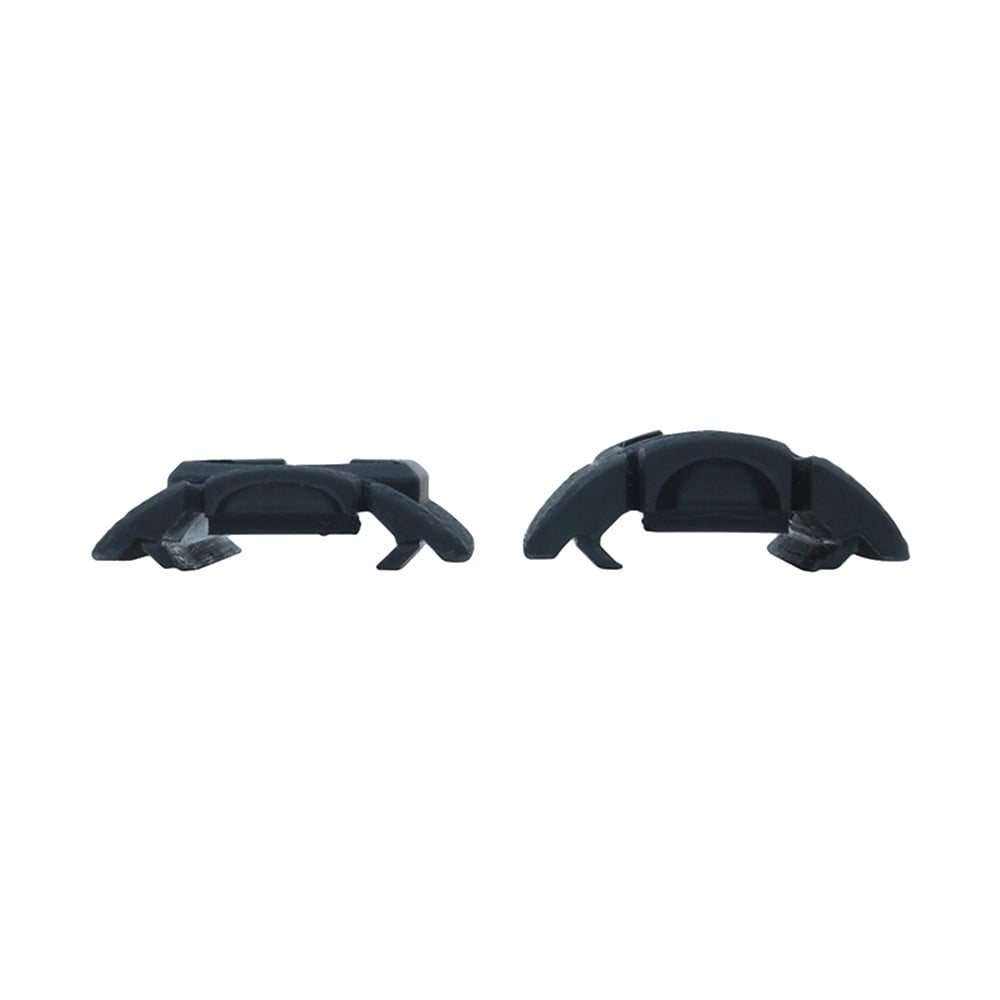 Set 2 copri slitta 20mm con tasca porta controllo remoto nero