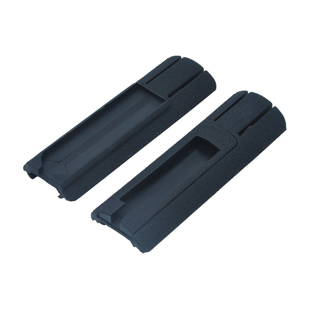 Set 2 copri slitta 20mm con tasca porta controllo remoto nero