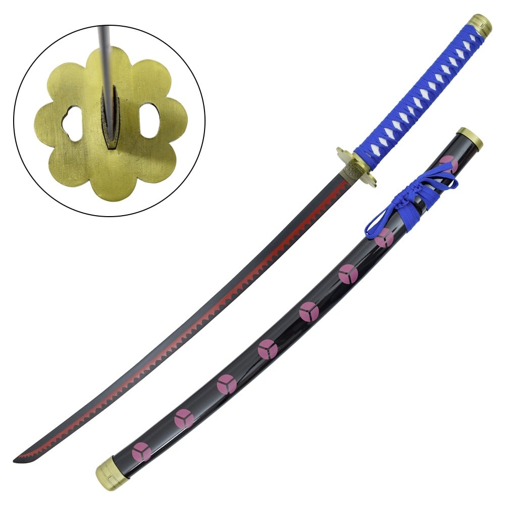 Katana ornamentale ispirata a Roronoa Zoro serie One Piece
