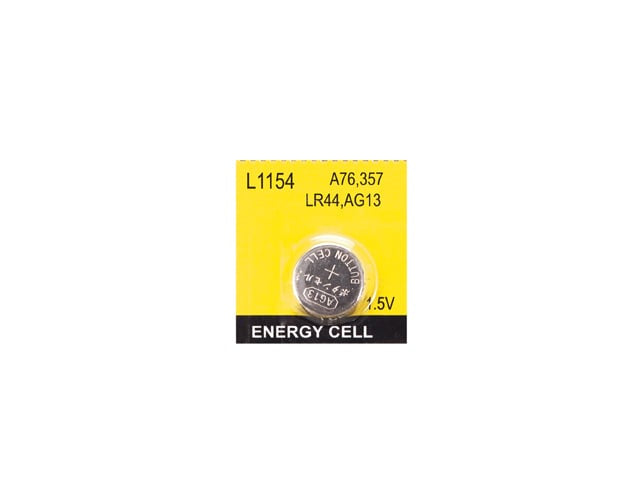Batteria alcalina AG13 LR44 di ENERGY CELL