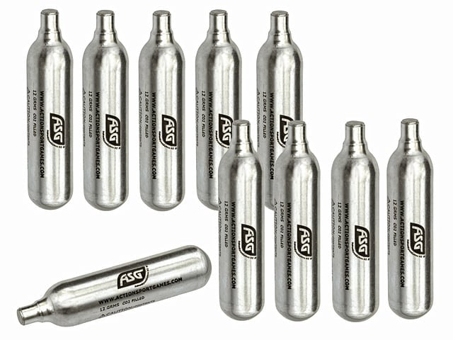 Set di 10 cartucce CO2 da 12g di ASG