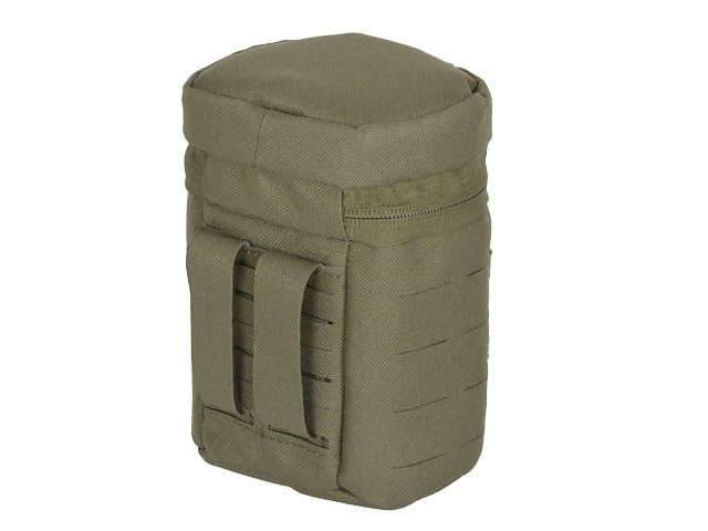 Tasca imbottita con taglio laser per bottiglia/visore Ranger Green di 8FIELDS