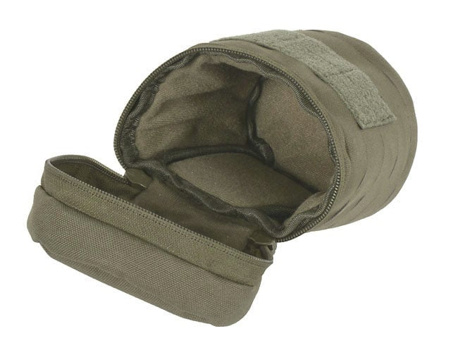 Tasca imbottita con taglio laser per bottiglia/visore Ranger Green di 8FIELDS