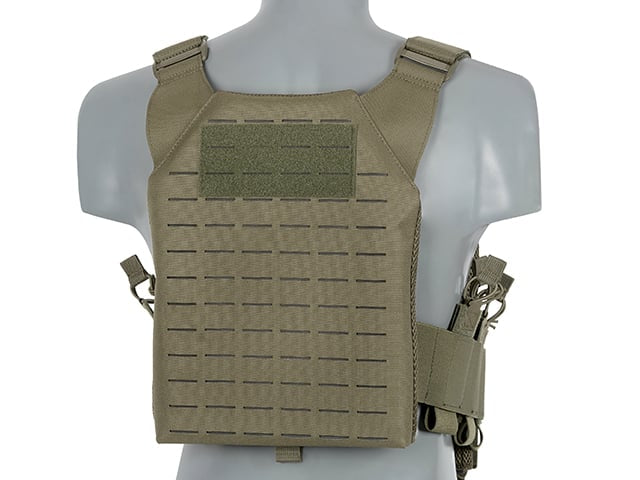 Plate Carrier Recon Laser-Cut Buckle Up con porta caricatori AR15/AK Ranger Green di 8FIELDS