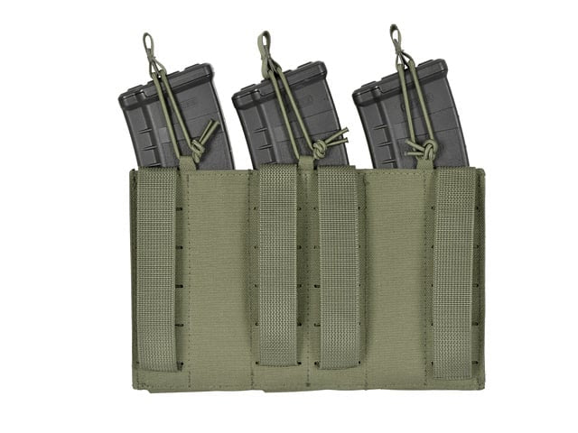 Pannello laser-cut con 3 tasche per caricatori AK Ranger Green di 8FIELDS