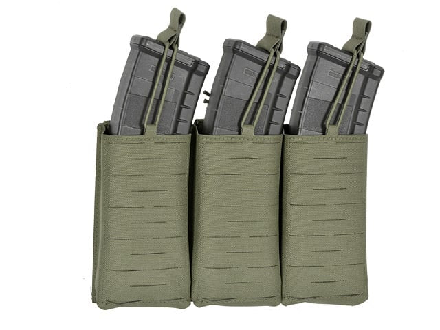 Pannello laser-cut con 3 tasche per caricatori AK Ranger Green di 8FIELDS