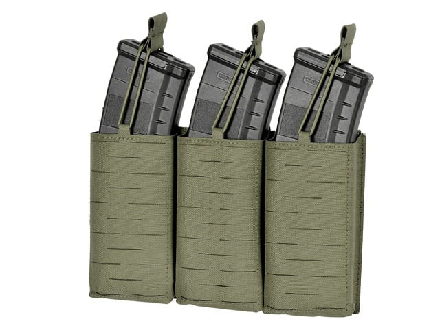 Pannello laser-cut con 3 tasche per caricatori AK Ranger Green di 8FIELDS