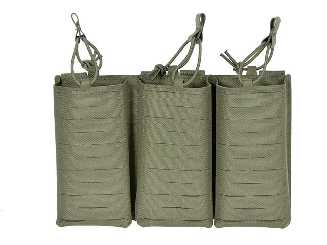 Pannello laser-cut con 3 tasche per caricatori AK Ranger Green di 8FIELDS