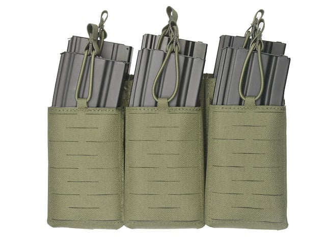 Pannello Laser Cut con Tasche per 6 Caricatori AR15 / AK Ranger Green di 8FIELDS