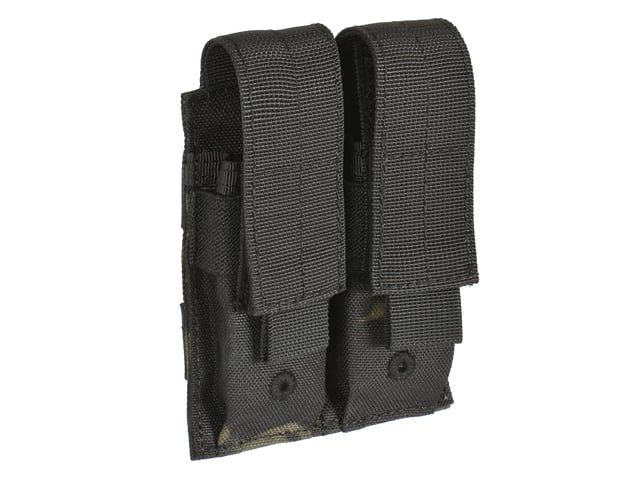 Tasca doppia per caricatori pistola Multicamo Black di 8FIELDS