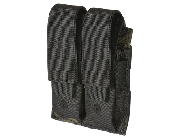 Tasca doppia per caricatori pistola Multicamo Black di 8FIELDS