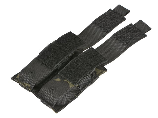 Tasca doppia per caricatori pistola Multicamo Black di 8FIELDS