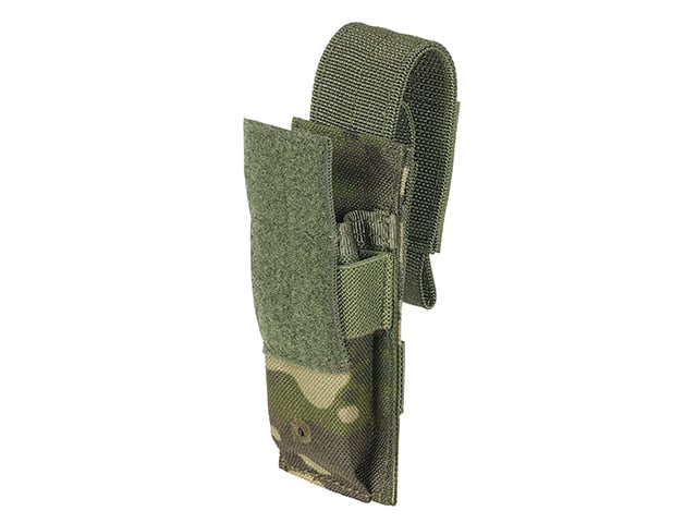Tasca porta caricatore singolo per pistola con patta Multicamo Tropic di 8FIELDS