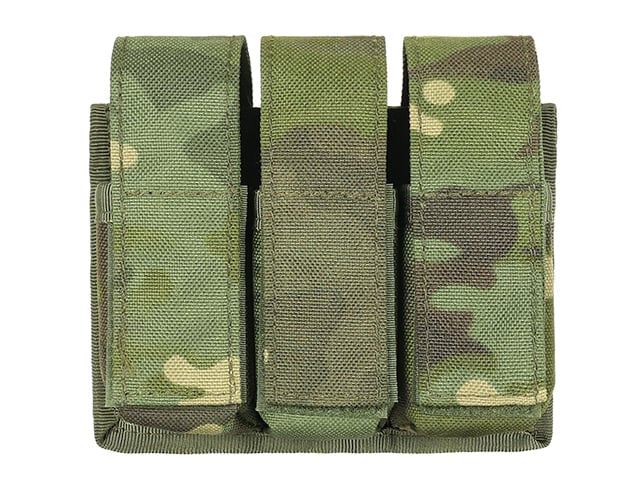 Tasca tripla per granate da 40 mm Multicamo Black di 8FIELDS