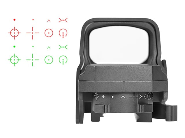Red Dot Sight SRD 1x27x39 Eight-Reticle di VICTOPTICS