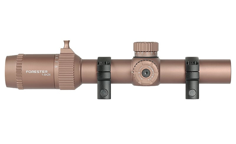 Ottica da fucile Forester 1-8x24 SFP LPVO FDE di VECTOR OPTICS