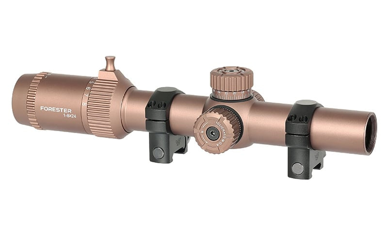 Ottica da fucile Forester 1-8x24 SFP LPVO FDE di VECTOR OPTICS