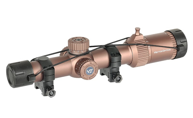 Ottica da fucile Forester 1-8x24 SFP LPVO FDE di VECTOR OPTICS