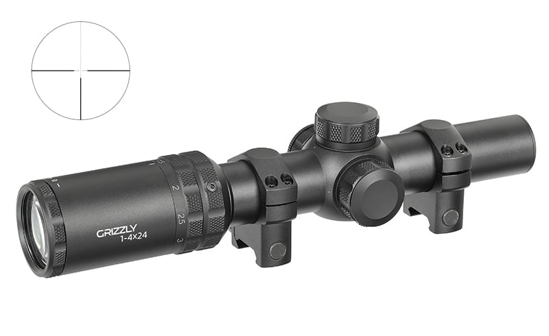 Ottica da fucile LPVO Grizzly 1-4x24 di VECTOR OPTICS