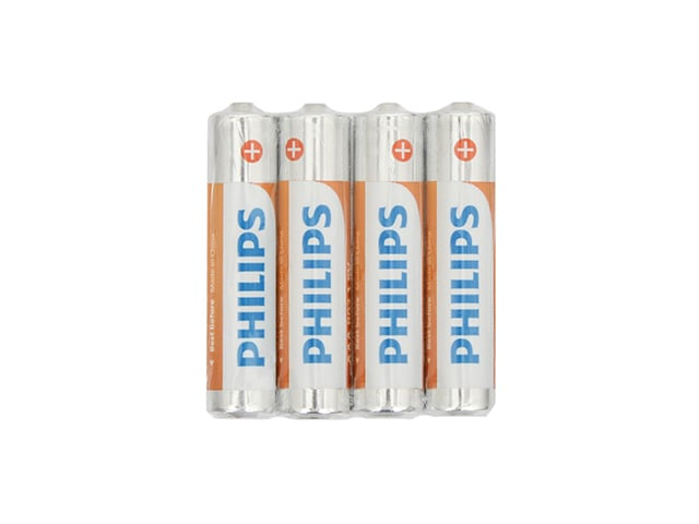 Batterie AAA 1.5V - Confezione da 4 di PHILIPS