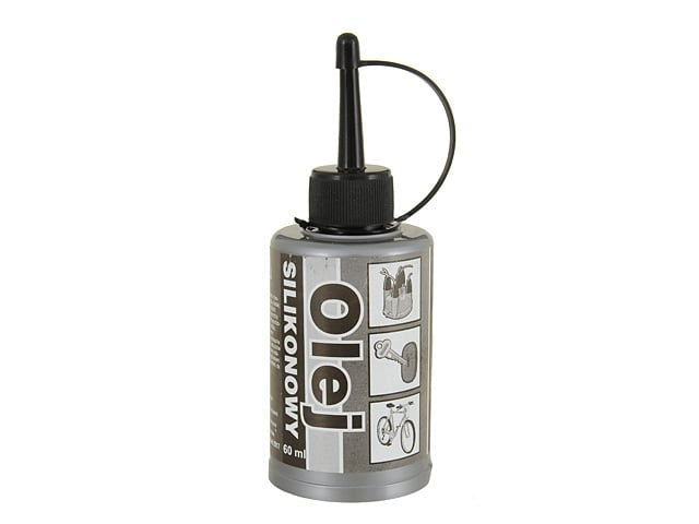Olio al silicone 60ml con punta applicatore di LEDA