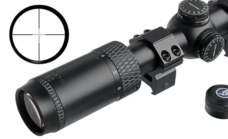 Cannocchiale Matiz 4-12x40 SFP nero di VECTOR OPTICS