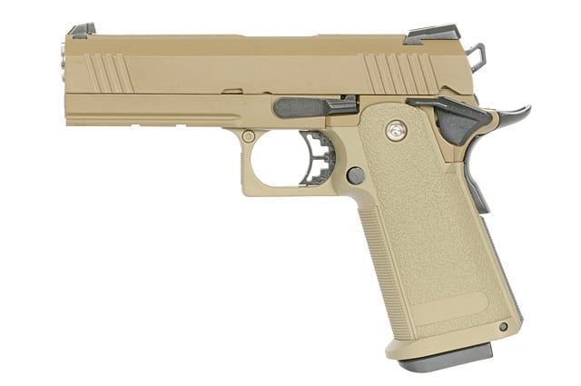 Pistola replica HI-CAPA GBB Tan di GOLDEN EAGLE