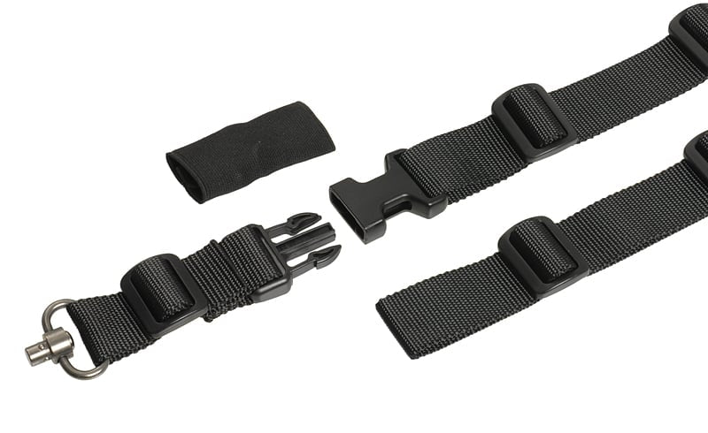 Adattatore per cinghia QD girevole nero di 8FIELDS