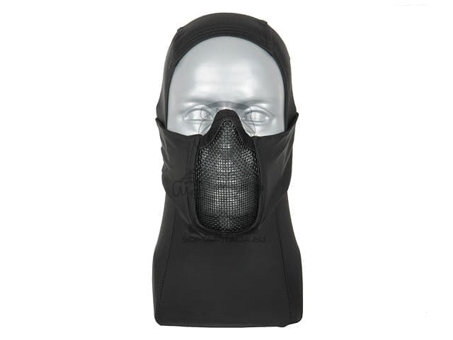 Maschera Shadow Fighter nera di BIG DRAGON
