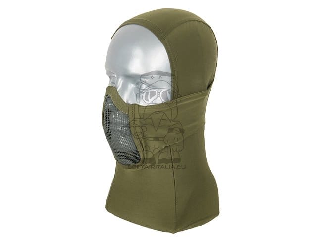 Maschera Shadow Fighter - Verde oliva di BIG DRAGON