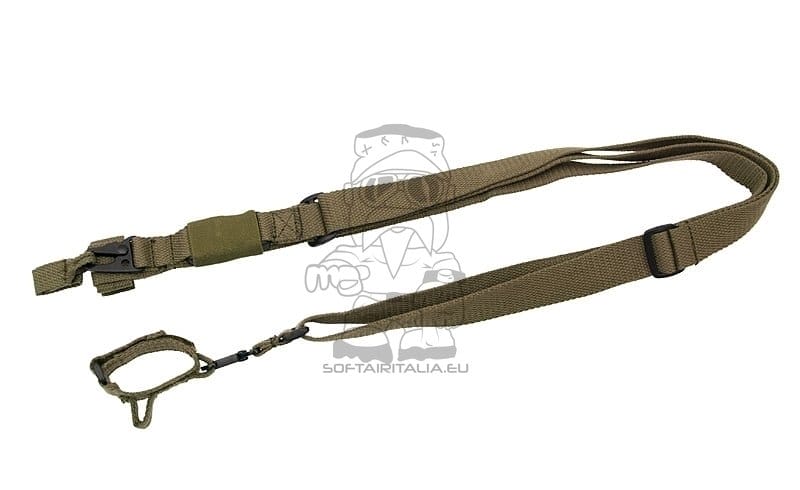 Cinghia per fucile in cotone verde oliva per MP5/G3/M4 di 8FIELDS