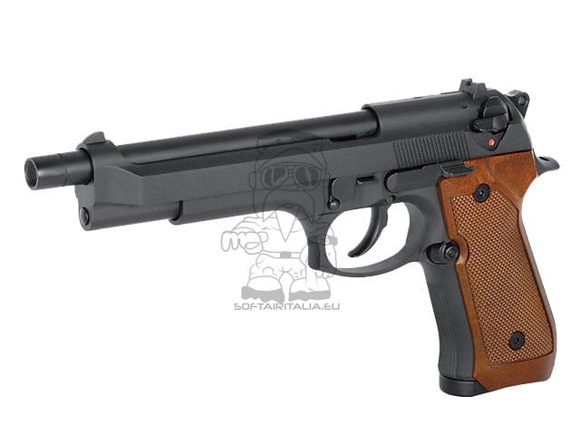 Pistola a CO2 M92L nera di WE