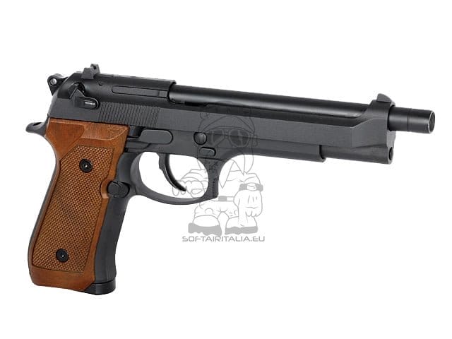 Pistola a CO2 M92L nera di WE