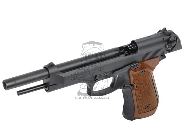 Pistola a CO2 M92L nera di WE