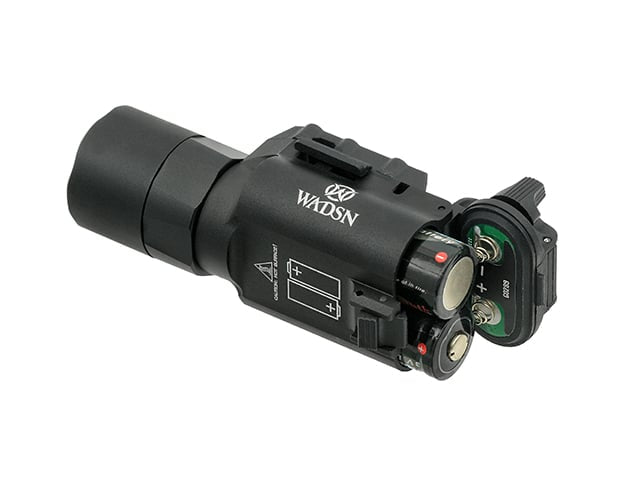Torcia per pistola X300 Ultra nera di WADSN