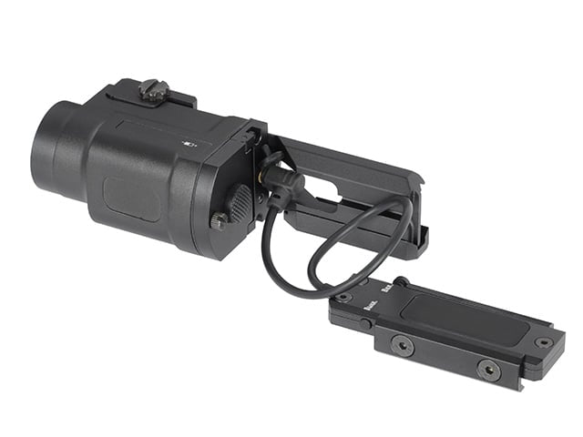 Torcia tattica russa K-2P nera di WADSN