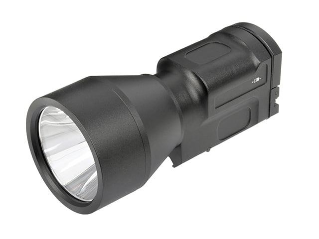 Torcia tattica LED russa K-2U nera di WADSN