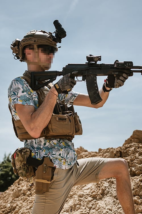 Mirino red dot stile VZ-1 russo per softair di JJ AIRSOFT