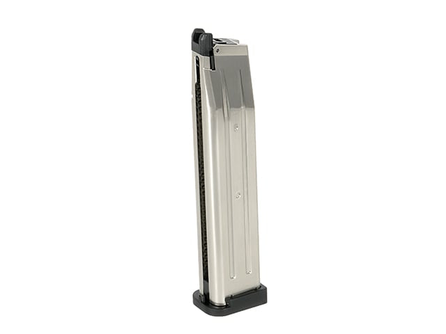 Caricatore lungo Hi-Capa R501/R603/R604 argento di JAG ARMS