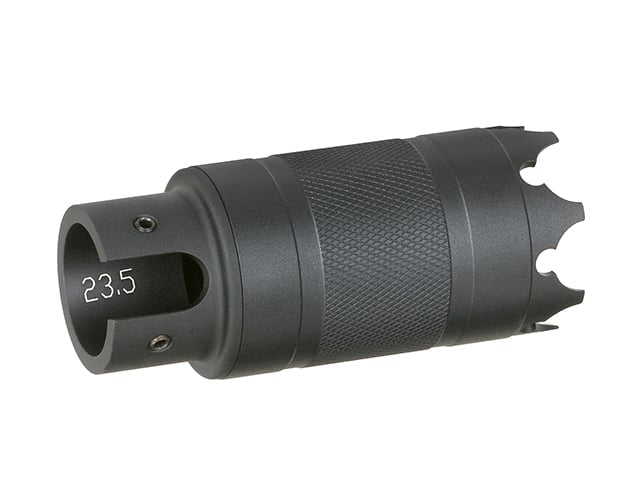 Silenziatore Tracer BBP per fucili a pompa 23.5mm di 5KU