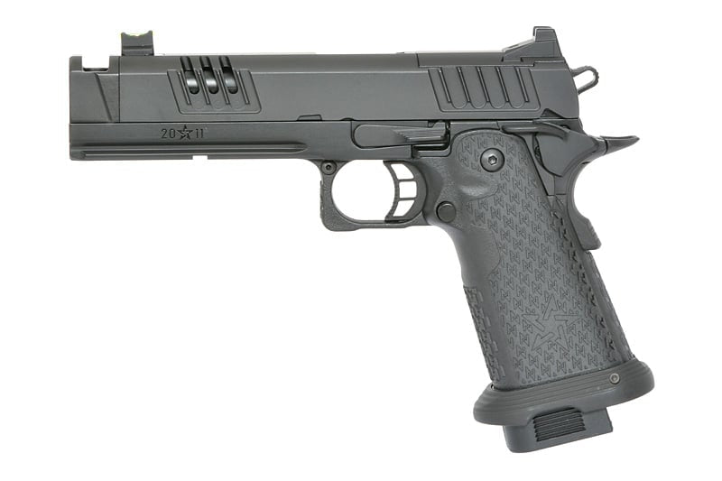 Pistola Staccato 2011 XC licenziata EMG nera di 6MMPROSHOP
