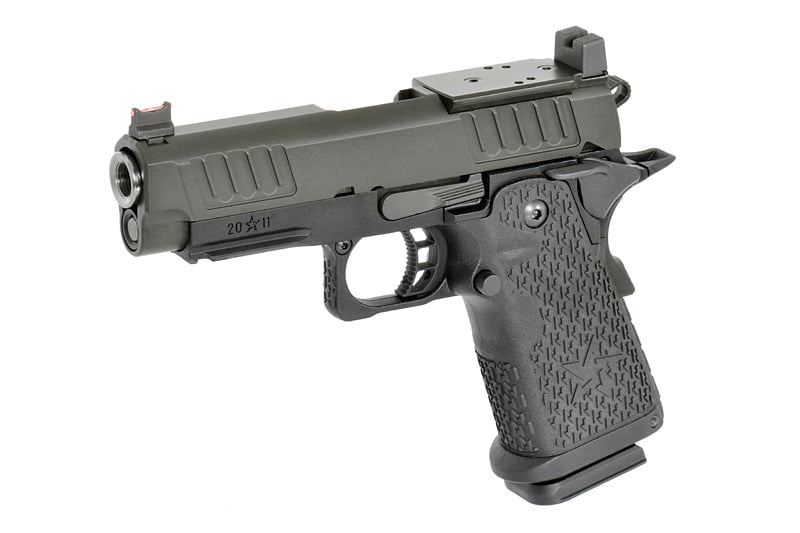 Replica pistola STACCATO 2011 C2 nera di 6MMPROSHOP
